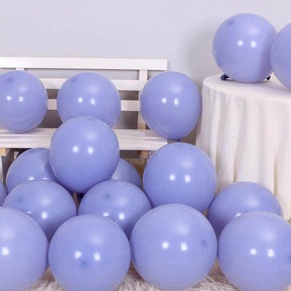 Matte color balloon matching birthday balloon decoration