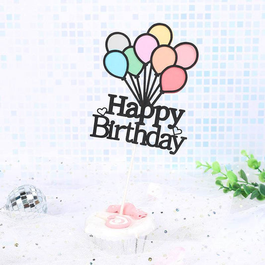 Colorful Balloon Cake Insert--A045/A046 - party X party